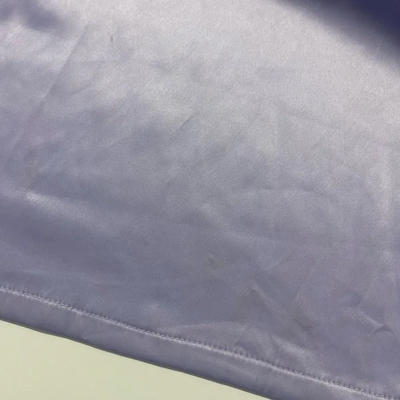 NWT Savage X Fenty Lavender Purple Satin Robe with Lace Lightening Bolt 2x/3x - Picture 11 of 11